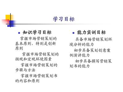 市场营销策划的环境分析 构筑策略的基石